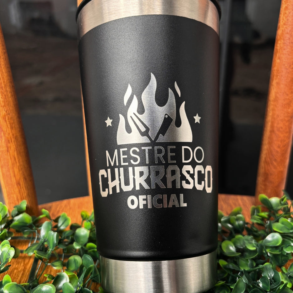 Copo Térmico Personalizado Mestre do Churrasco
