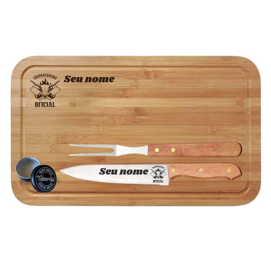 Kit para Churrasco Personalizado Completo