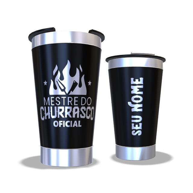 Copo Térmico Personalizado Mestre do Churrasco