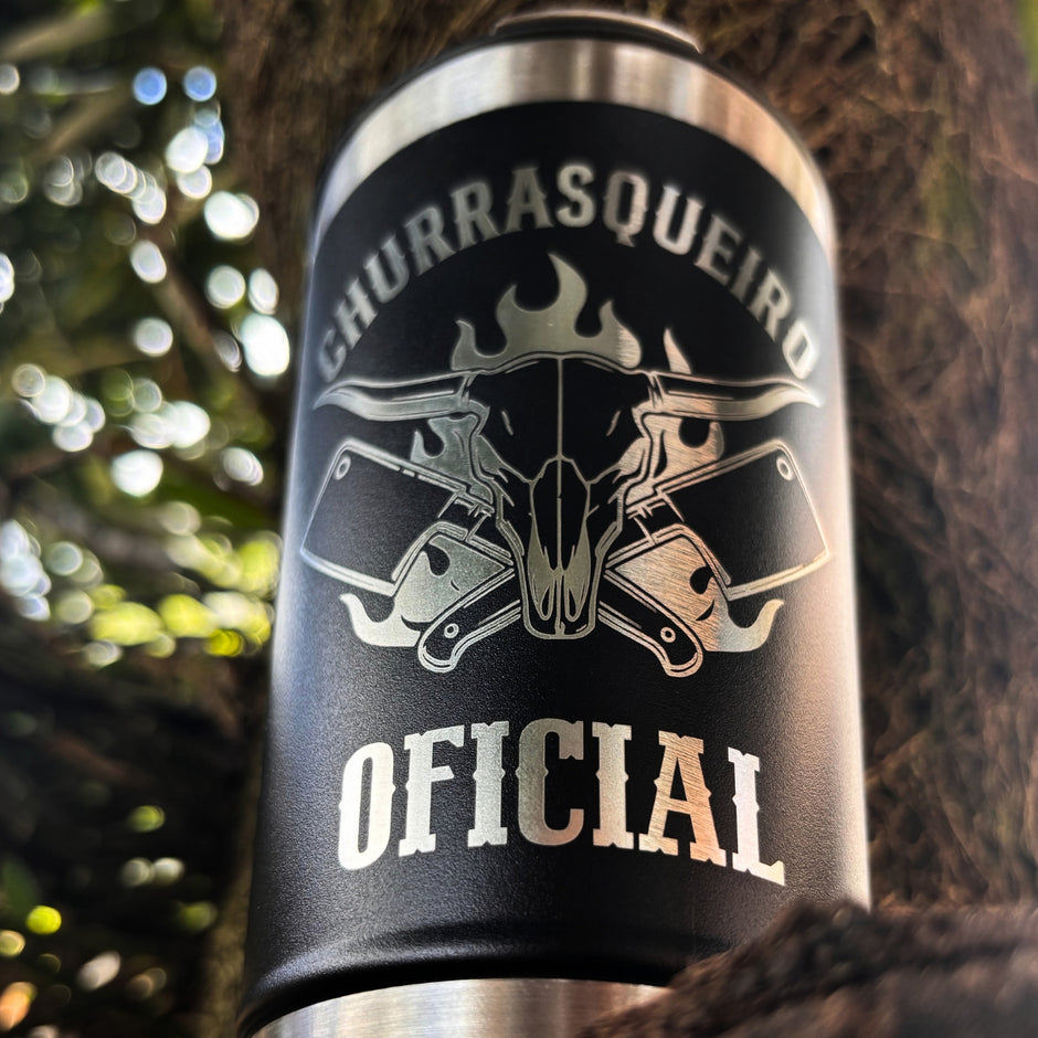 Copo Térmico Personalizado Churrasqueiro Oficial